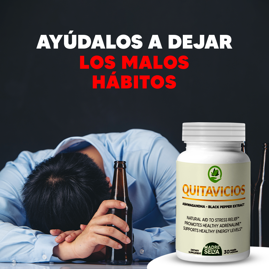 Quitavicios 30 caps x3