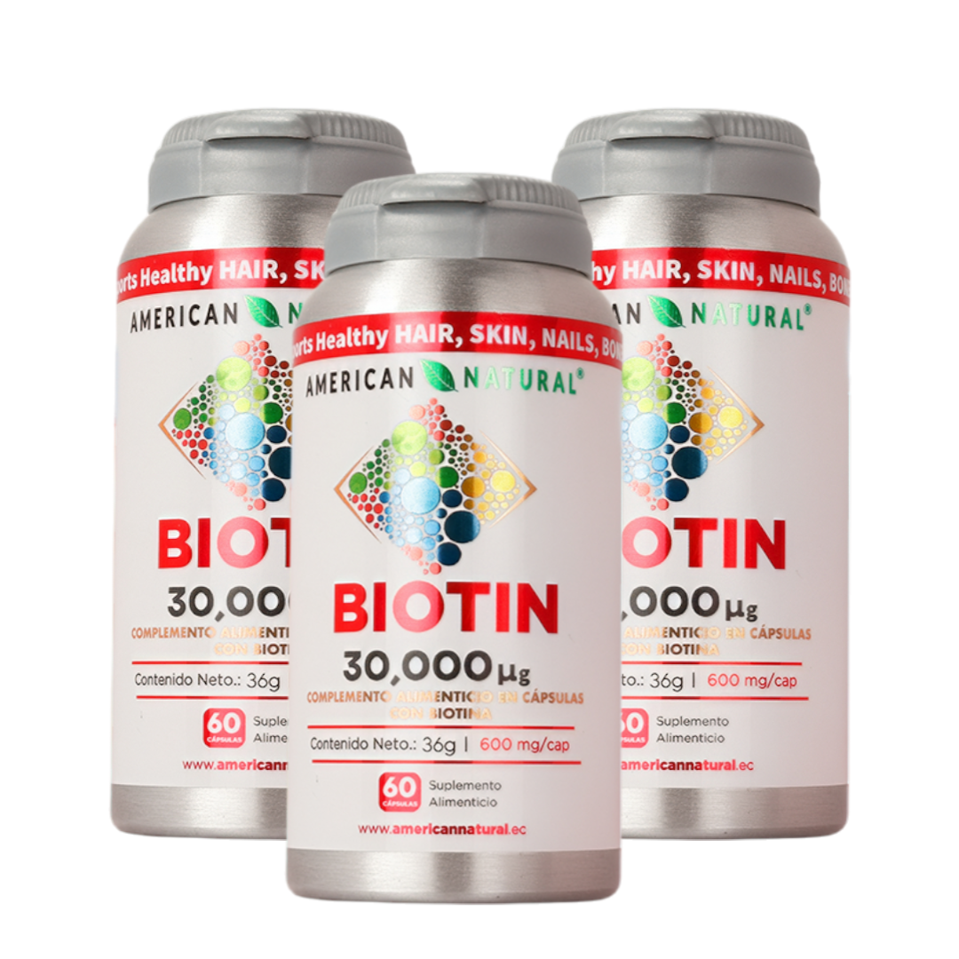BIOTIN 60 CAPSULAS