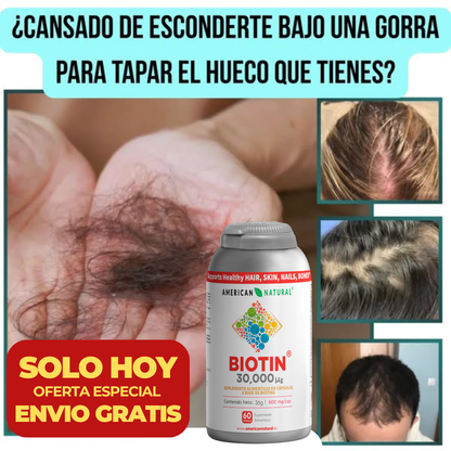 BIOTIN 60 CAPSULAS