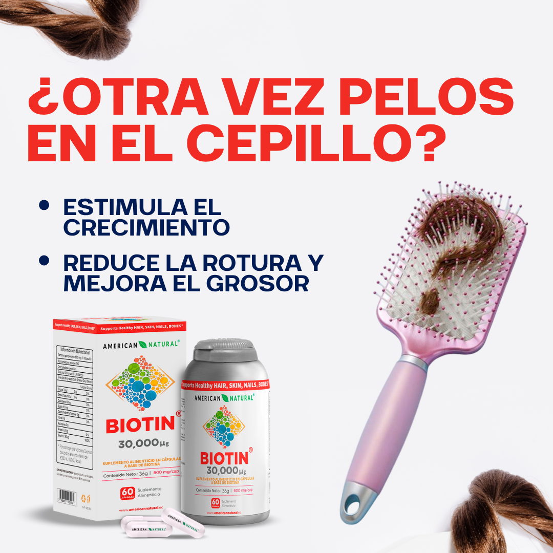 BIOTIN 60 CAPSULAS