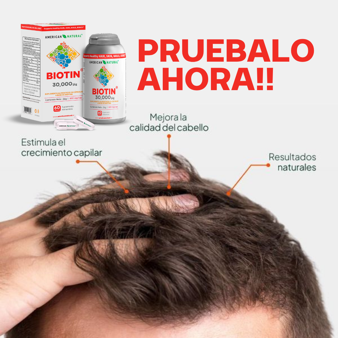 BIOTIN 60 CAPSULAS