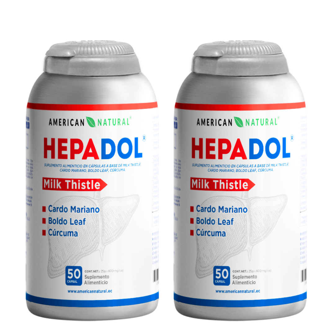 Hepadol 50 caps x2