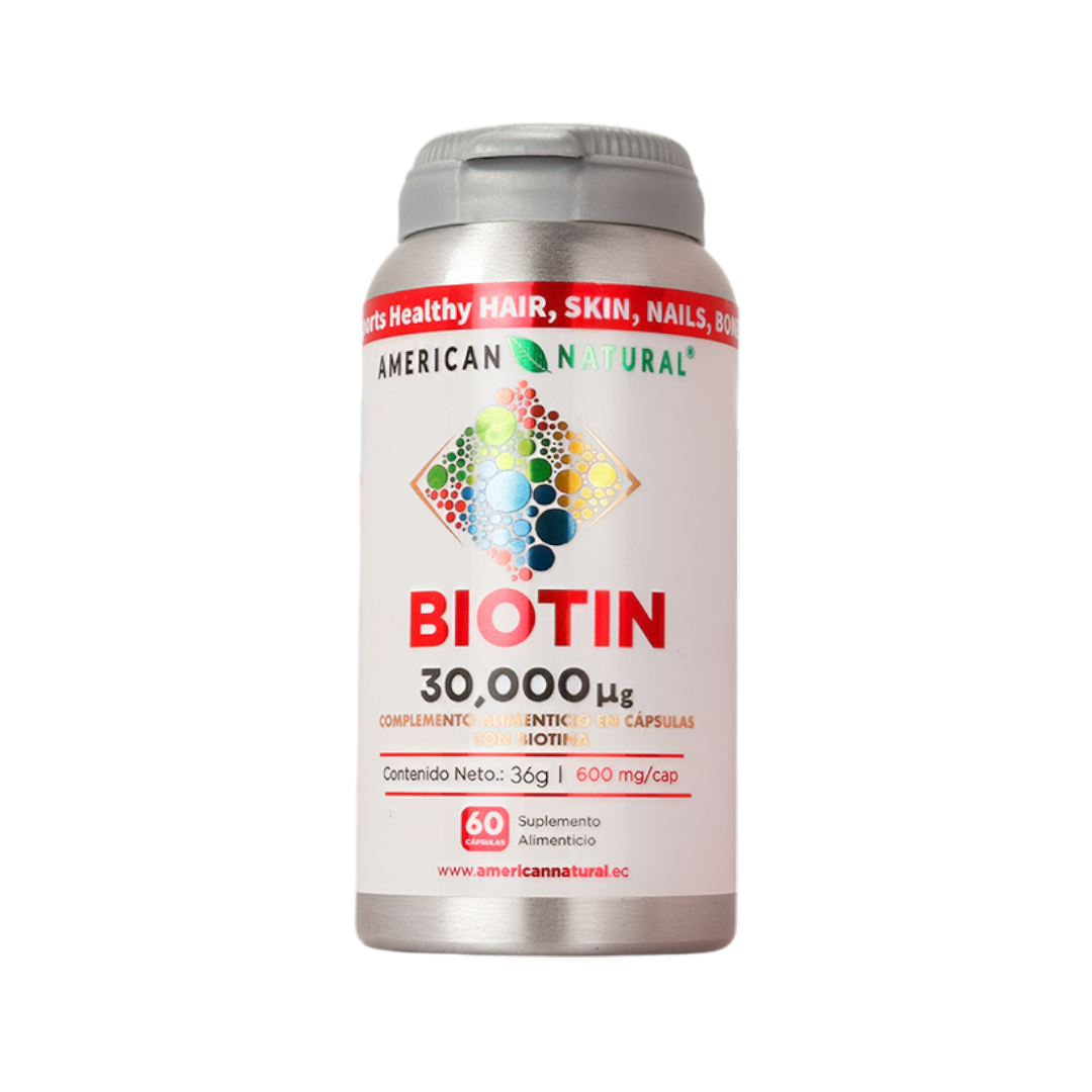 BIOTIN 60 CAPSULAS