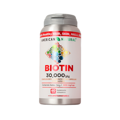 BIOTIN 60 CAPSULAS