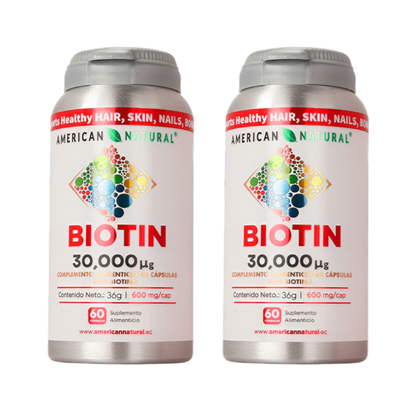 BIOTIN 60 CAPSULAS