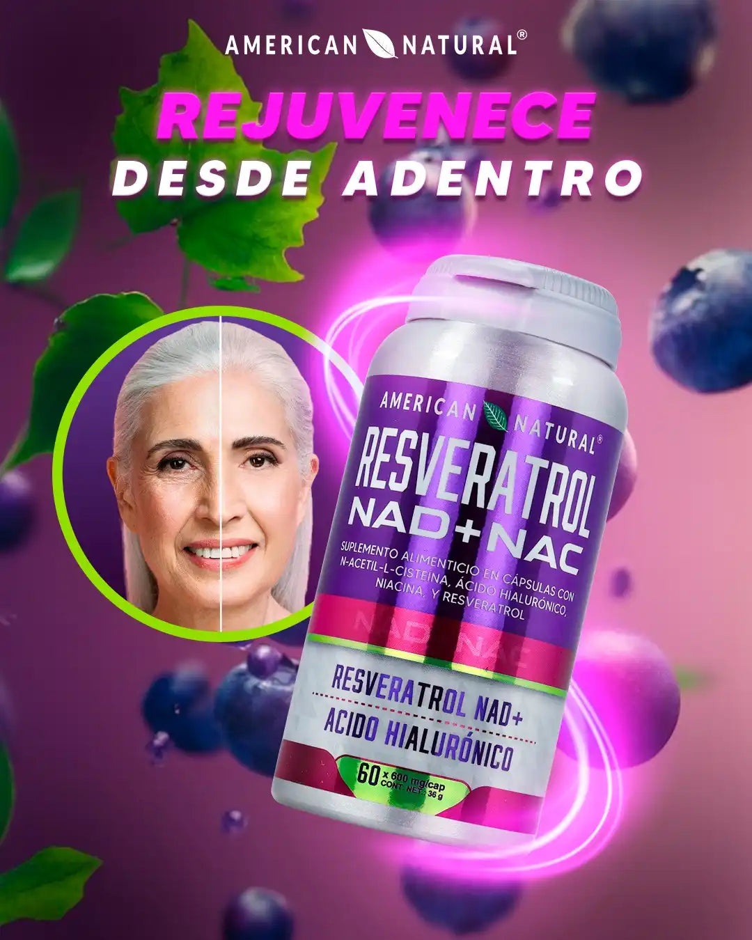 Resveratrol NAD+ NAC