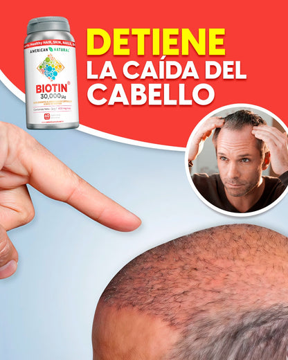 BIOTIN 60 CAPSULAS