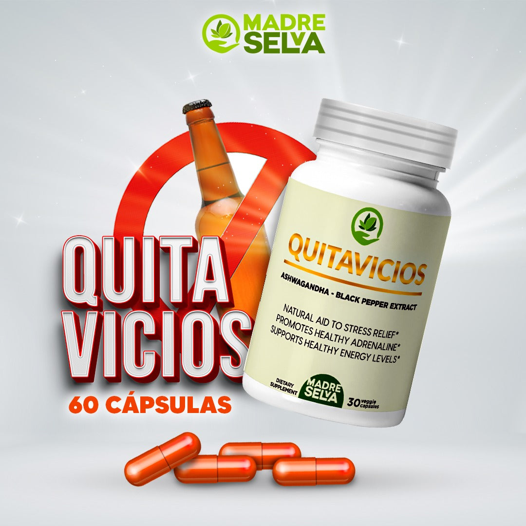 Quitavicios 30 caps x3